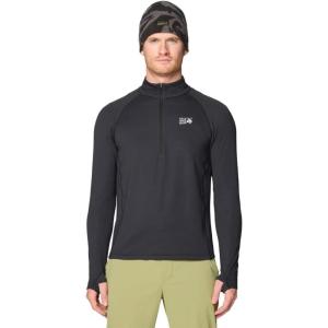 imageMountain Hardwear Mens Crater Lake Heavyweight Half ZipBlack