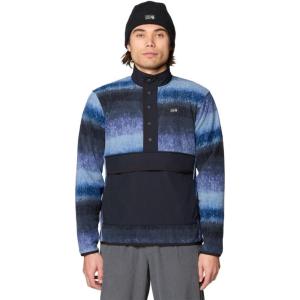 imageMountain Hardwear Mens Microchill Snap PulloverLapis Dusk Gradient Stripe