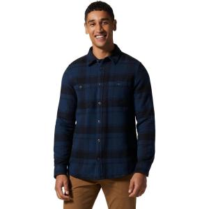 imageMountain Hardwear Mens Plusher Long Sleeve ShirtHardwear Navy