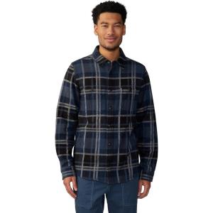 imageMountain Hardwear Mens Plusher Long Sleeve ShirtHardwear Navy Amsterdam Plaid