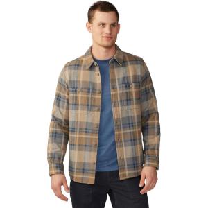 imageMountain Hardwear Mens Plusher Long Sleeve ShirtTrail Dust Amsterdam Plaid