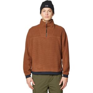 imageMountain Hardwear Mens Summit Big Grid Half ZipCocoa Brown