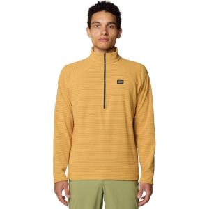 imageMountain Hardwear Mens Summit Grid Half ZipSundown Gold