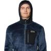 imageMountain Hardwear Mens Polartec High Loft HoodyMoon Blue  Black