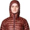 imageMountain Hardwear Womens Ghost Whisperer HoodyBourbon BrownBlackberry