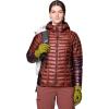 imageMountain Hardwear Womens Ghost Whisperer HoodyBourbon BrownBlackberry