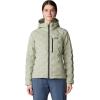 imageMountain Hardwear Womens StretchDown HoodyWhite Sage  New 2024