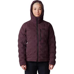 imageMountain Hardwear Womens StretchDown HoodyBlackberry  New 2024