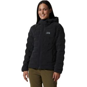 imageMountain Hardwear Womens StretchDown HoodyDark Storm Heather  New 2024