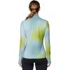 imageMountain Hardwear Womens Butter Up Half ZipBlue Sage Multi Ombre Print