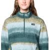 imageMountain Hardwear Womens Microchill Half ZipBlue Sage Gradient Stripe