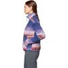 imageMountain Hardwear Womens Microchill Half ZipBourbon Brown Gradient Stripe