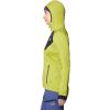 imageMountain Hardwear Womens Polartec Power Grid Full Zip HoodyPython Green Heather  Black