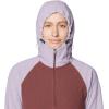 imageMountain Hardwear Womens Summit Grid Half Zip Hoody for Backpacking Hiking and Camping  Lightweight and InsulatedBourbon Brown  Atmospheric