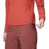 imageMountain Hardwear Womens Summit Grid Half Zip Hoody for Backpacking Hiking and Camping  Lightweight and InsulatedMars Red