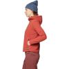imageMountain Hardwear Womens Summit Grid Half Zip Hoody for Backpacking Hiking and Camping  Lightweight and InsulatedMars Red