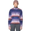 imageMountain Hardwear Womens Microchill Half ZipBourbon Brown Gradient Stripe