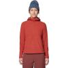 imageMountain Hardwear Womens Summit Grid Half Zip Hoody for Backpacking Hiking and Camping  Lightweight and InsulatedMars Red