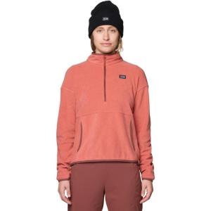 imageMountain Hardwear Womens Microchill Half ZipMars Red