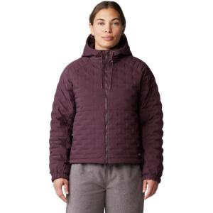 imageMountain Hardwear Womens StretchDown Light Full Zip HoodyBlackberry