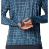 image:imageMountain Hardwear Mens Crater Lake Long Sleeve Crew Shirt for Hiking Camping Outdoor Adventures and Casual WearAdriatic Blue Prismatic Print