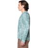 image:imageMountain Hardwear Mens Crater Lake Long Sleeve Crew Shirt for Hiking Camping Outdoor Adventures and Casual WearBlue Sage Inked Dyed Print