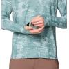 image:imageMountain Hardwear Mens Crater Lake Long Sleeve Crew Shirt for Hiking Camping Outdoor Adventures and Casual WearBlue Sage Inked Dyed Print