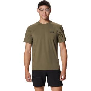 image:imageMountain Hardwear Mens Crater Lake Short SleeveStone Green