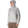 image:imageMountain Hardwear Mens Cloud Cipher Hooded JacketHalf Moon Grey  Approaching Storm