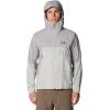 image:imageMountain Hardwear Mens Cloud Cipher Hooded JacketHalf Moon Grey  Approaching Storm