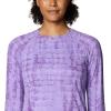 image:imageMountain Hardwear WomensHarbor Violet Prismatic Print
