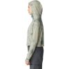 image:imageMountain Hardwear womens Crater Lake Crop ZipShirtWhite Sage Clouds Print