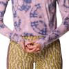 image:imageMountain Hardwear womens Crater Lake Crop ZipShirtWisteria Spore Dye Print