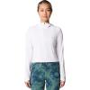 image:imageMountain Hardwear womens Crater Lake Crop ZipShirtFogbank