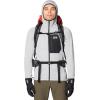 image:imageMountain Hardwear mens Polartec Power Grid Full Zip HoodyGlacial Heather