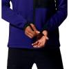 image:imageMountain Hardwear mens Polartec Power Grid Full Zip HoodyKlein Blue Heather  New 2024