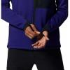 image:imageMountain Hardwear mens Polartec Power Grid Full Zip HoodyKlein Blue Heather