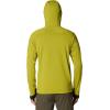 image:imageMountain Hardwear mens Polartec Power Grid Full Zip HoodyPython Green Heather