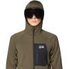 image:imageMountain Hardwear mens Polartec Power Grid Full Zip HoodyRidgeline Heather