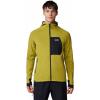 image:imageMountain Hardwear mens Polartec Power Grid Full Zip HoodyMoon Moss Heather  New 2024