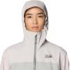 image:imageMountain Hardwear Womens Cloud Cipher Hooded JacketCity Fog  Half Moon Grey