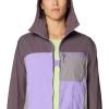 image:imageMountain Hardwear Womens Wind Veil Hooded JacketPurple Sage  Harbor Violet  Approaching