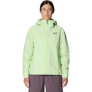 image:imageMountain Hardwear Womens Cloud Cipher Hooded JacketFrozen in Lime