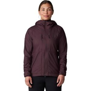 image:imageMountain Hardwear Womens KOR Airshell Warm HoodyBlackberry  New 2024