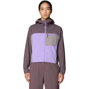 image:imageMountain Hardwear Womens Wind Veil Hooded JacketPurple Sage  Harbor Violet  Approaching