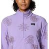 image:imageMountain Hardwear Womens Microchill Half ZipPurple