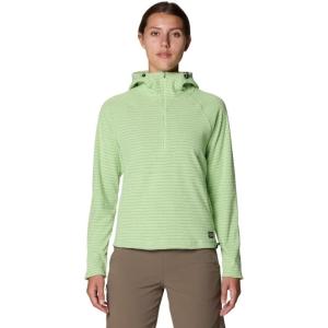 image:imageMountain Hardwear Womens Summit Grid Half Zip HoodyGreen