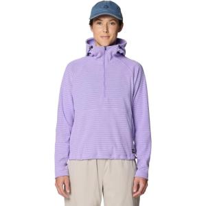 image:imageMountain Hardwear Womens Summit Grid Half Zip HoodyPurple