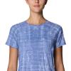 image:imageMountain Hardwear Womens Crater Lake Short SleeveBest Coast Blue Prismatic Print