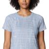image:imageMountain Hardwear Womens Crater Lake Short SleeveGlacial Prismatic Print